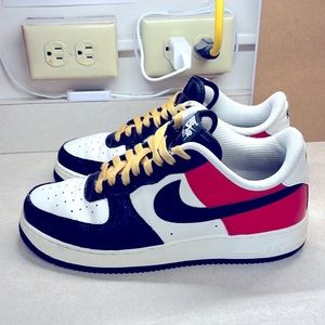 Black and Red AF1. Size 10
